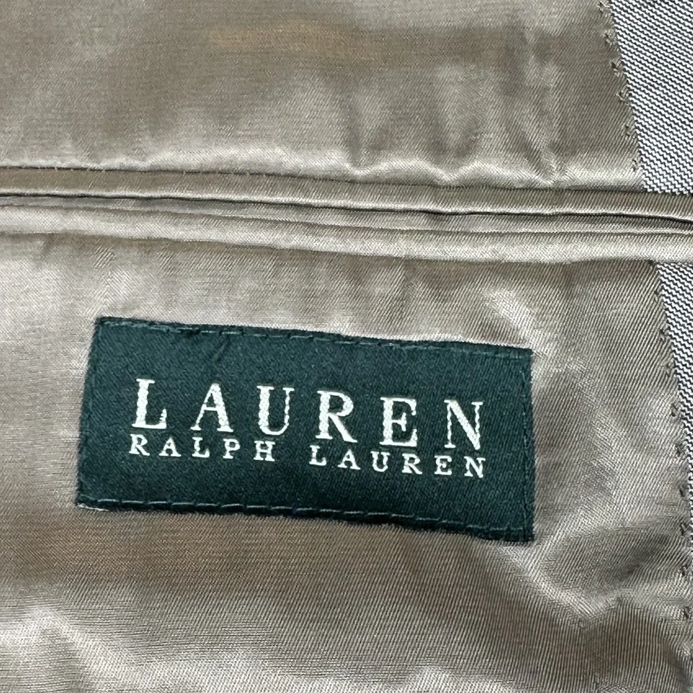 Lauren Ralph Lauren 44R Brown‎ Wool 2-Button Sport Coat Blazer NOTE